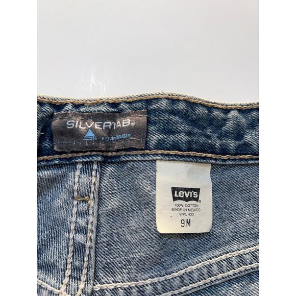 Silvertab women’s New Neo flare relaxed flare blue jeans - Picture 8 of 11